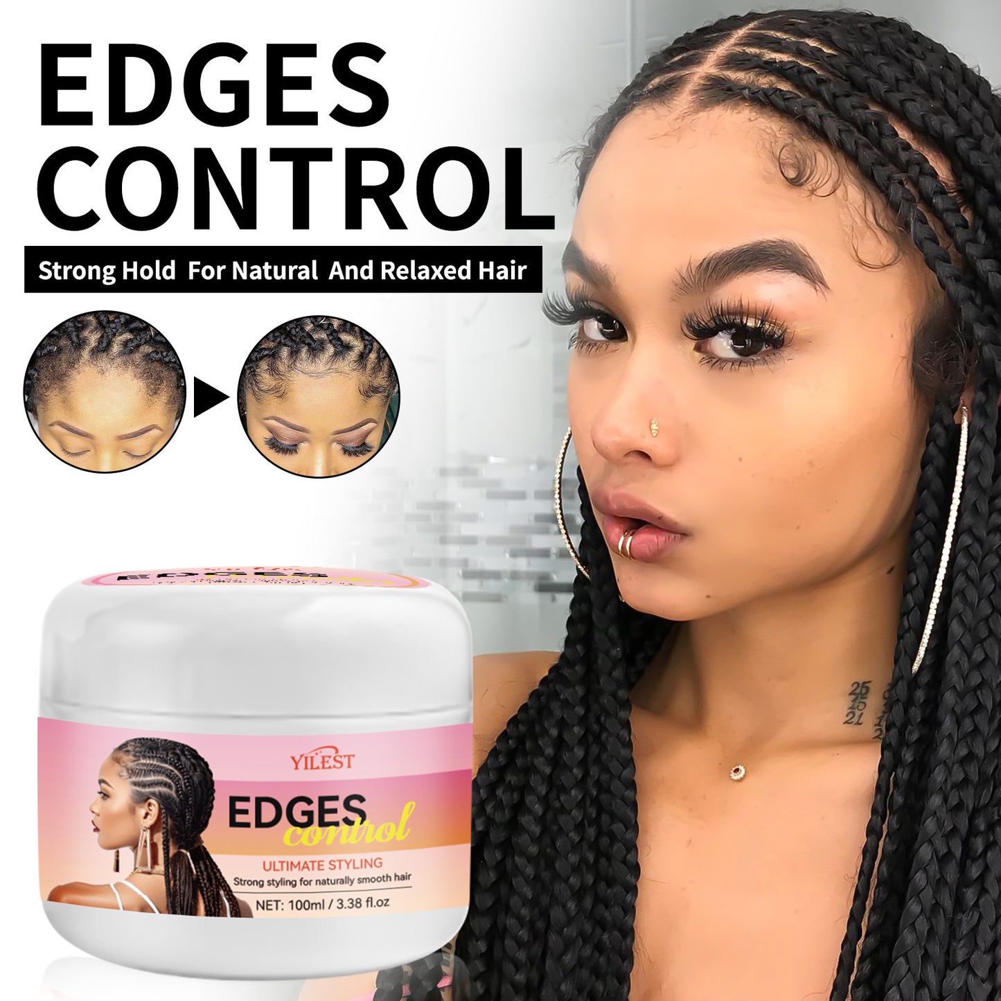 BB Hair Gel Modeling Lasting