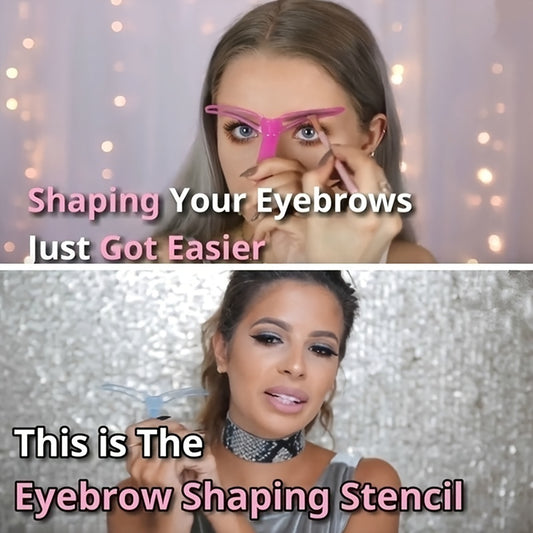 Wenkbrou stensil met handvatsel