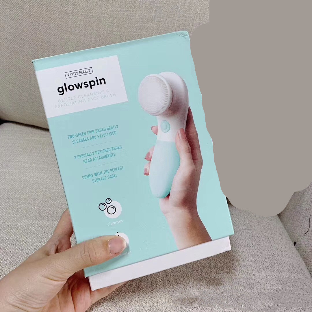 Glowspin™ exfoliating brush