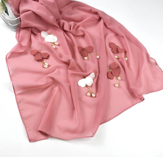Flower hijab