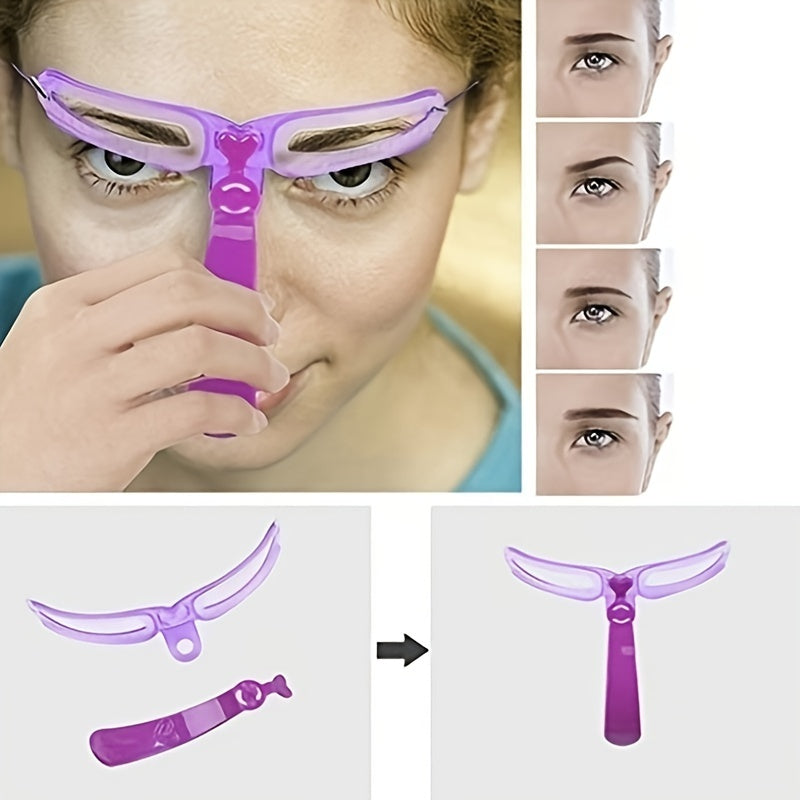Stencily™ Pochoirs à Sourcils – 8 Pochoirs Réutilisables
