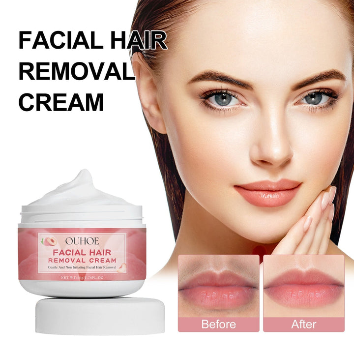 Crème D'épilation visage – Épilation douce peau sensible