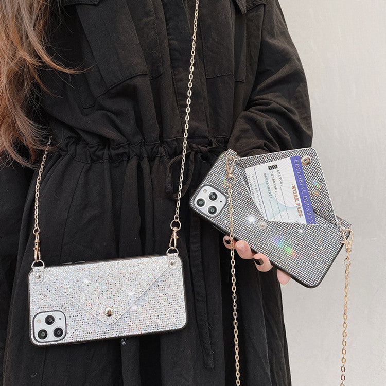 Flash Diamant – Étui Sac à Main iPhone
