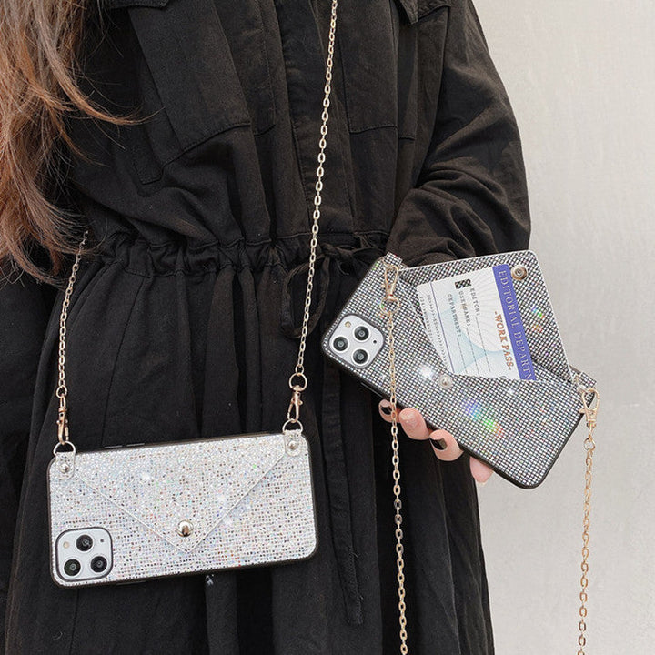 Flash Diamant – Étui Sac à Main iPhone