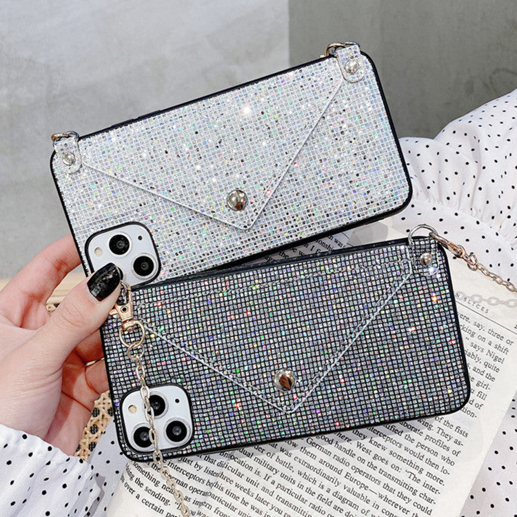Flash Diamant – Étui Sac à Main iPhone