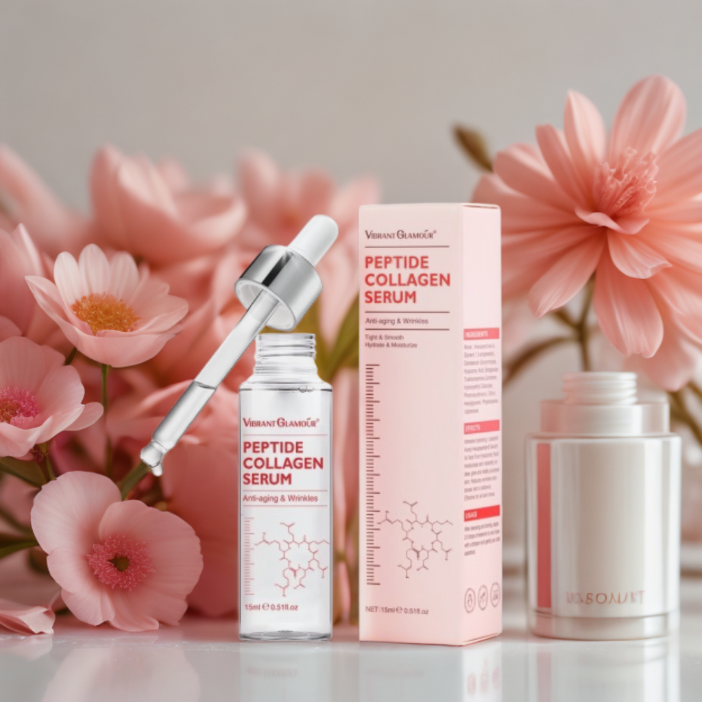 Peptide Collagène – Sérum Anti-Âge Raffermissant & Hydratant