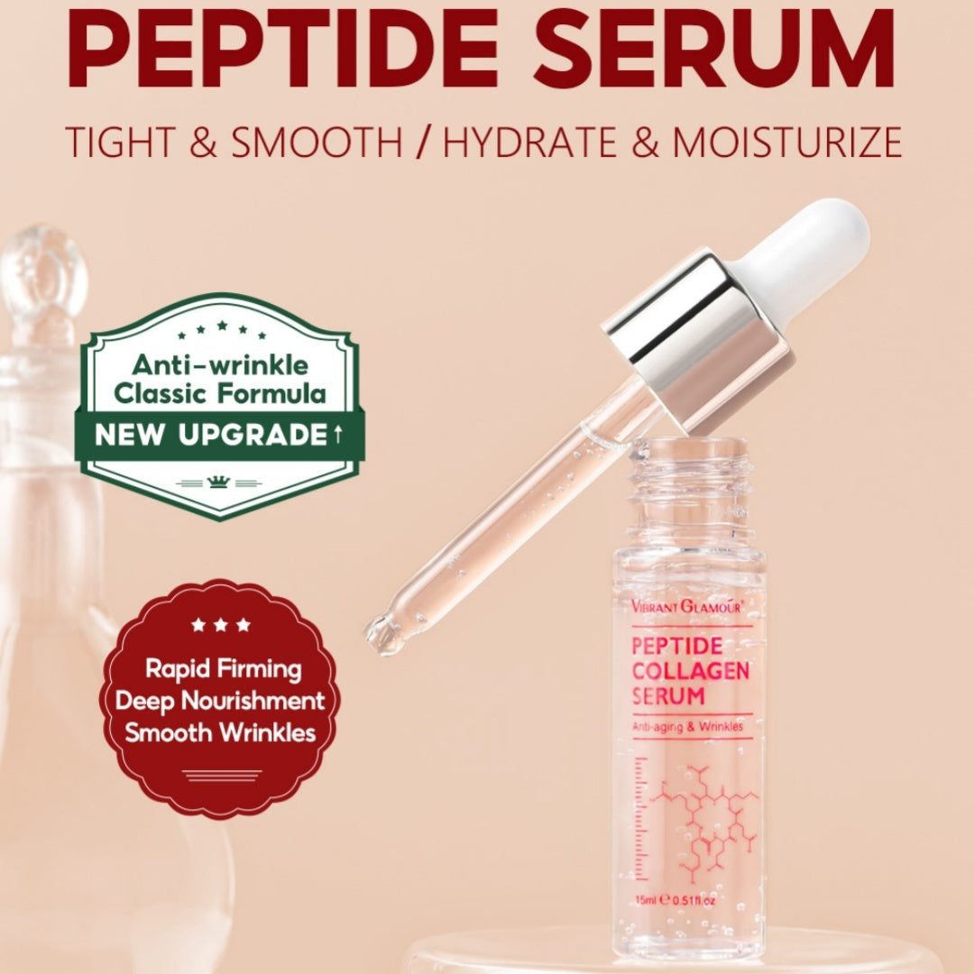 Peptide Collagène – Sérum Anti-Âge Raffermissant & Hydratant