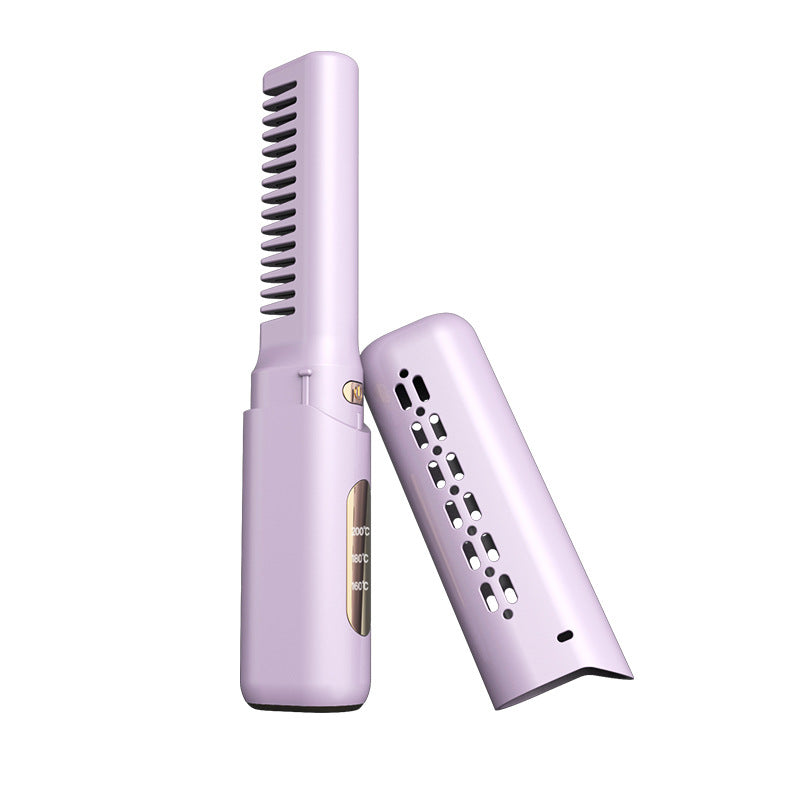 Peigne Lisseur USB Portable NoFrizzo™ Sans Fil Rechargeable